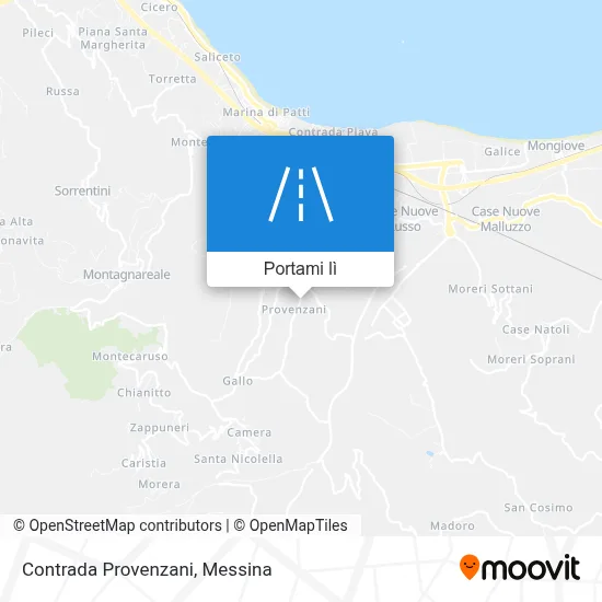 Mappa Contrada Provenzani