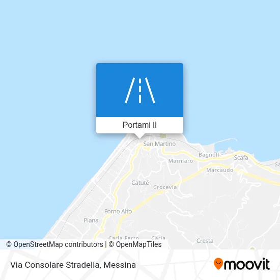 Mappa Via Consolare Stradella