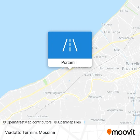 Mappa Viadotto Termini