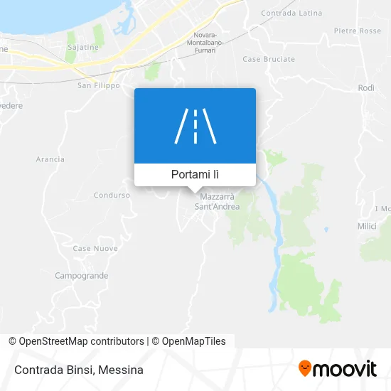 Mappa Contrada Binsi