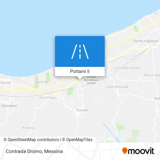 Mappa Contrada Dromo