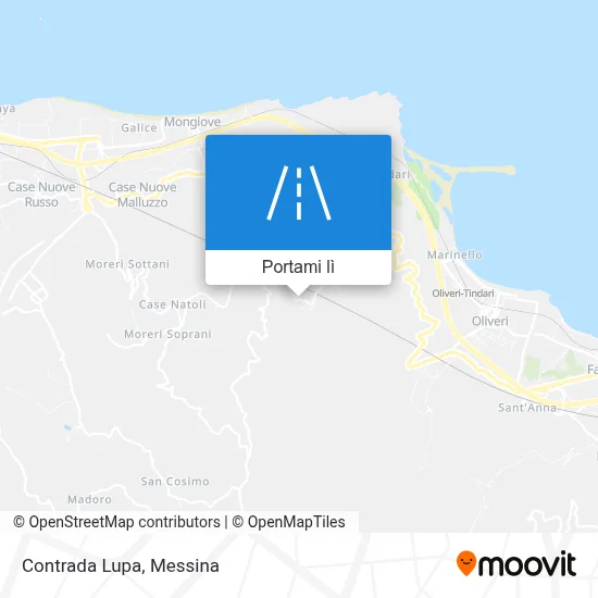 Mappa Contrada Lupa