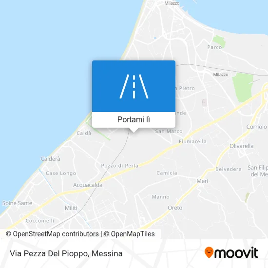 Mappa Via Pezza Del Pioppo