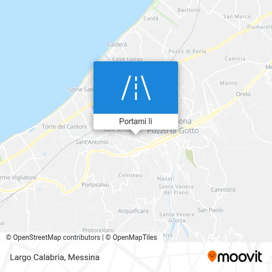 Mappa Largo Calabria