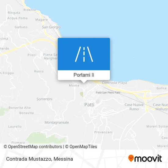Mappa Contrada Mustazzo