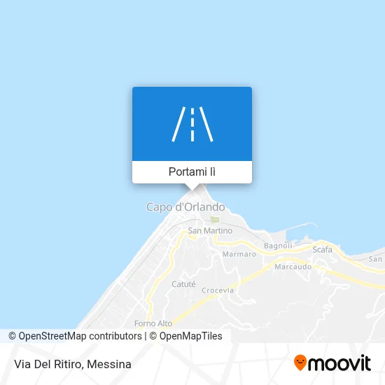 Mappa Via Del Ritiro
