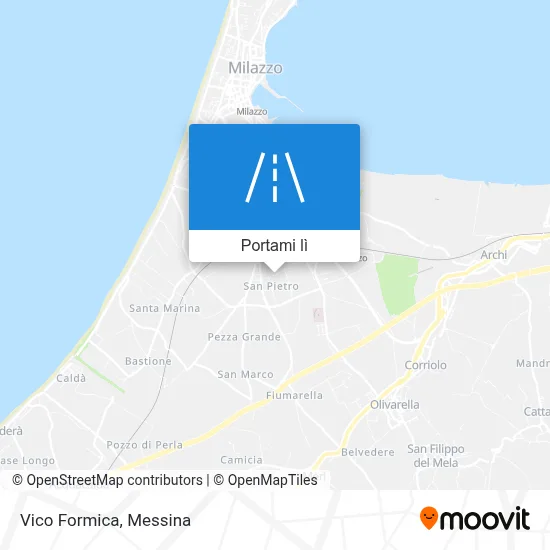 Mappa Vico Formica
