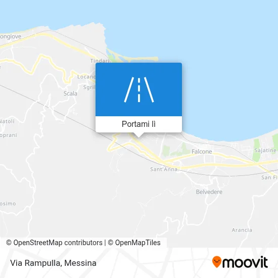 Mappa Via Rampulla