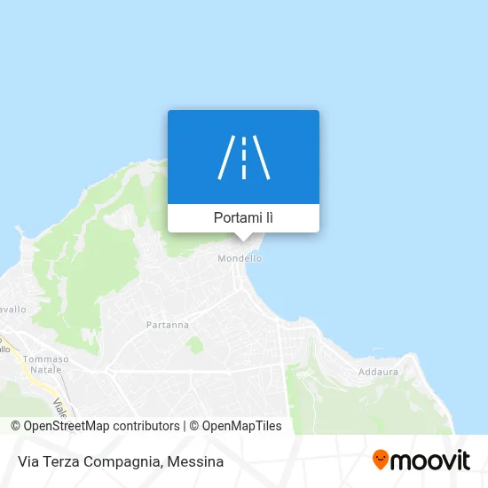Mappa Via Terza Compagnia