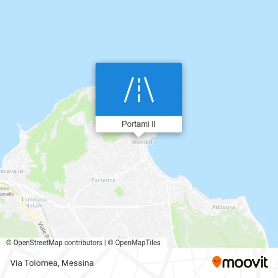 Mappa Via Tolomea