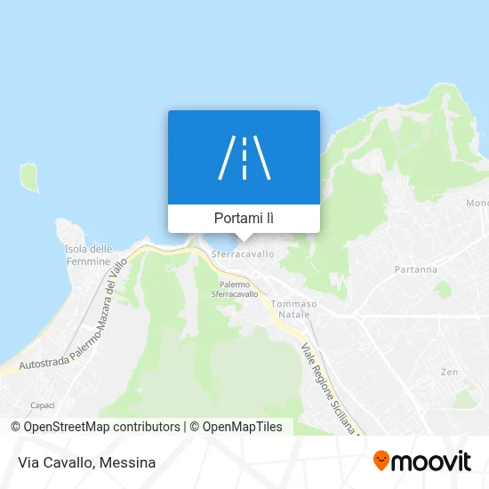 Mappa Via Cavallo