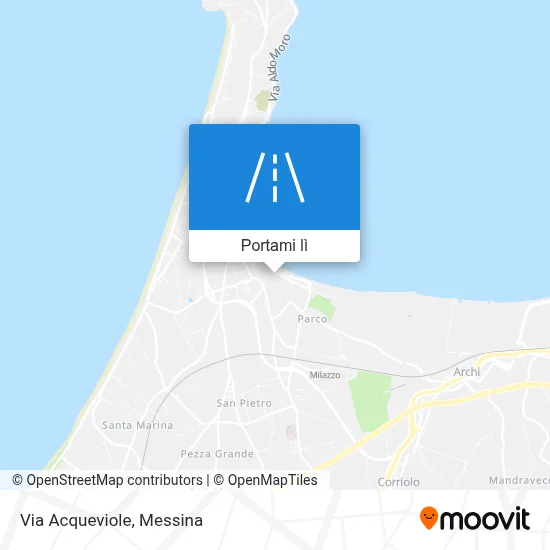 Mappa Via Acqueviole