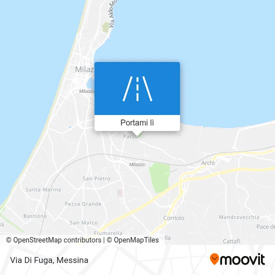 Mappa Via Di Fuga