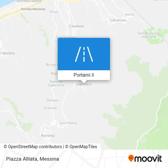 Mappa Piazza Alliata