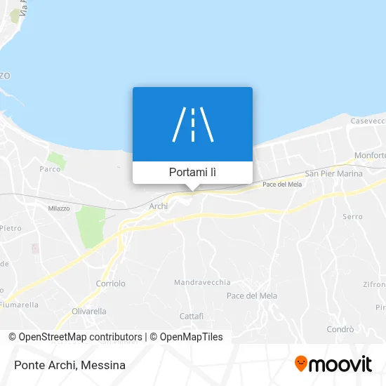 Mappa Ponte Archi