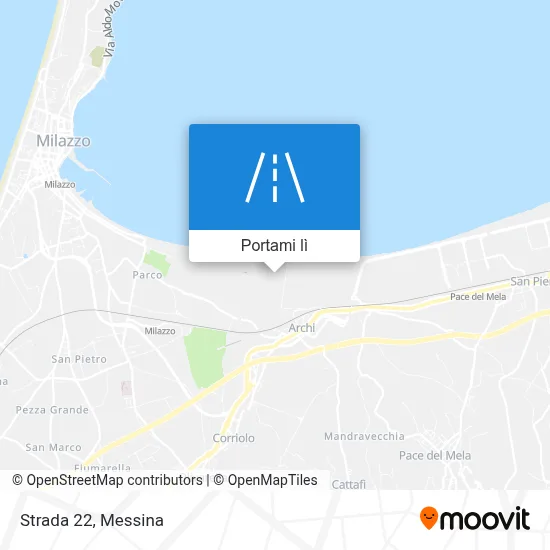 Mappa Strada 22