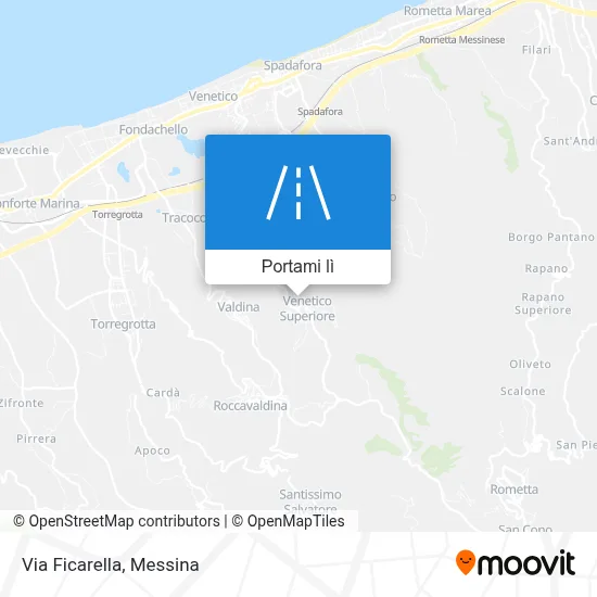 Mappa Via Ficarella