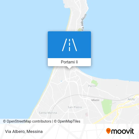Mappa Via Albero