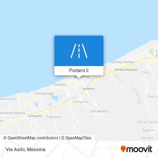 Mappa Via Asilo