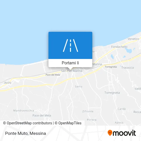 Mappa Ponte Muto
