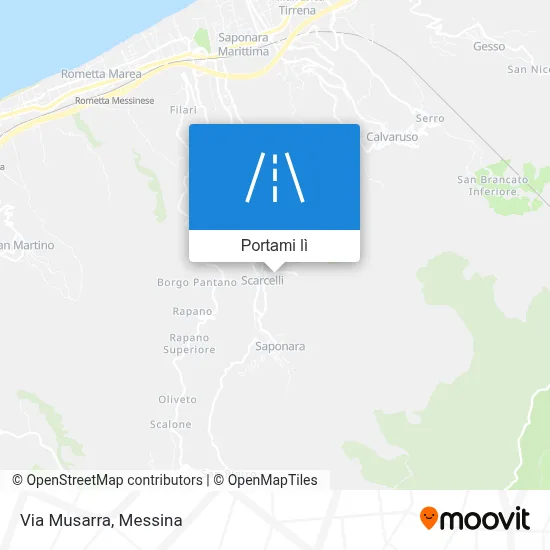 Mappa Via Musarra