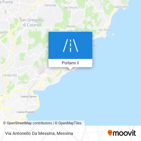 Mappa Via Antonello Da Messina