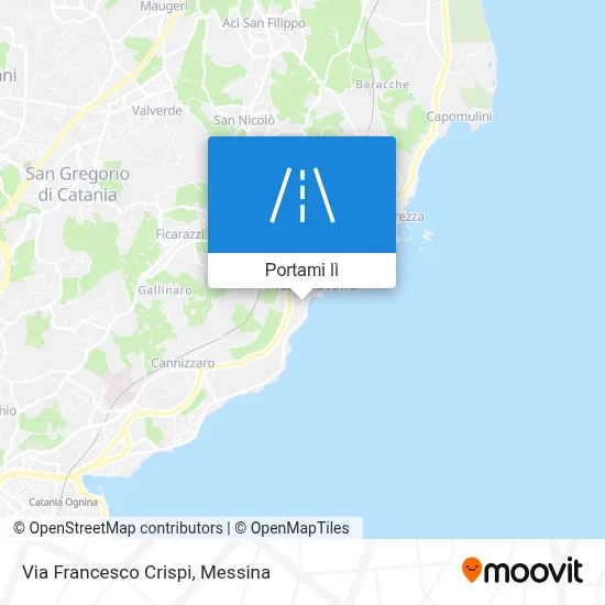 Mappa Via Francesco Crispi