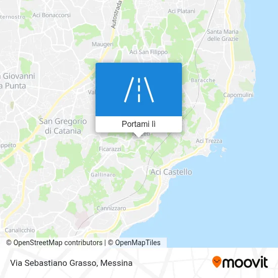 Mappa Via Sebastiano Grasso
