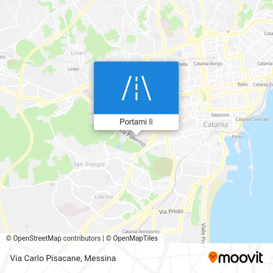 Mappa Via Carlo Pisacane