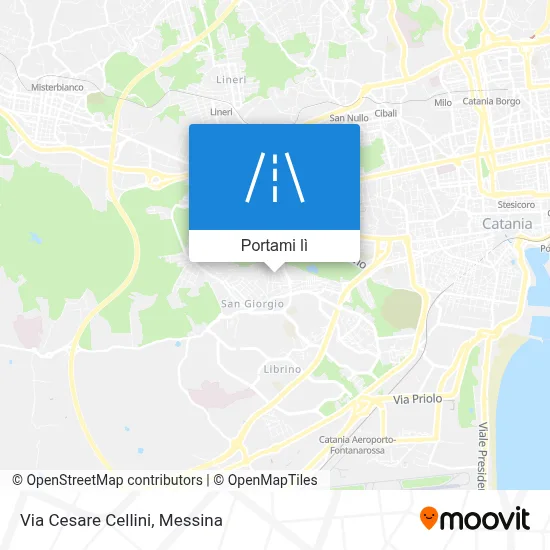 Mappa Via Cesare Cellini