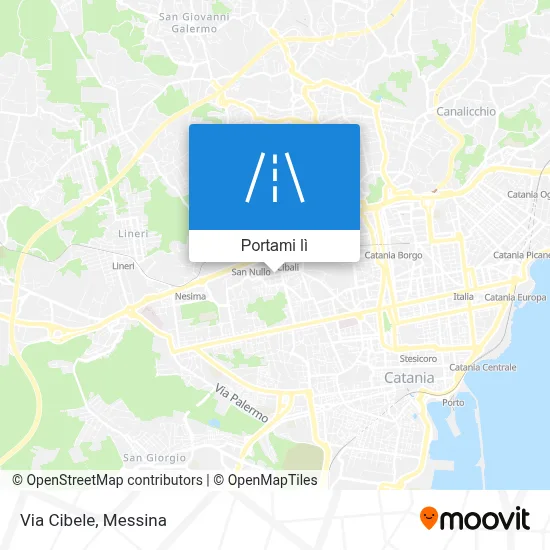 Mappa Via Cibele