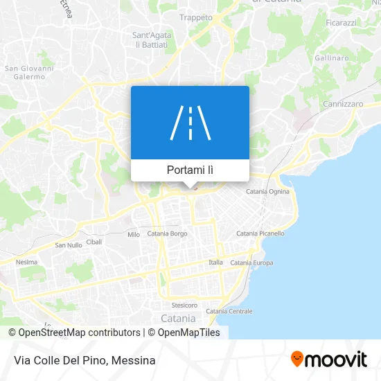 Mappa Via Colle Del Pino