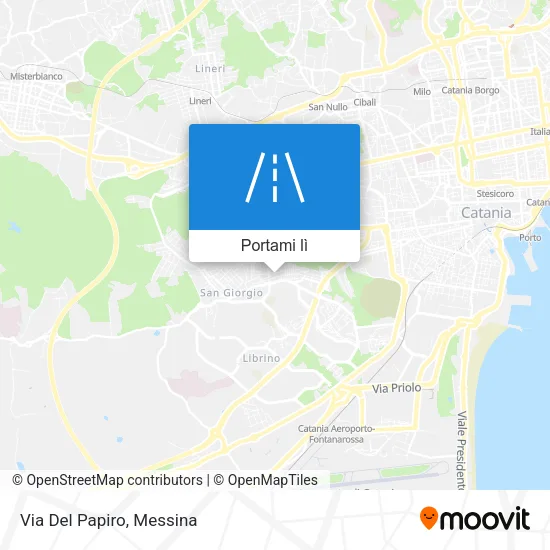 Mappa Via Del Papiro