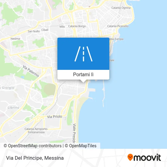 Mappa Via Del Principe