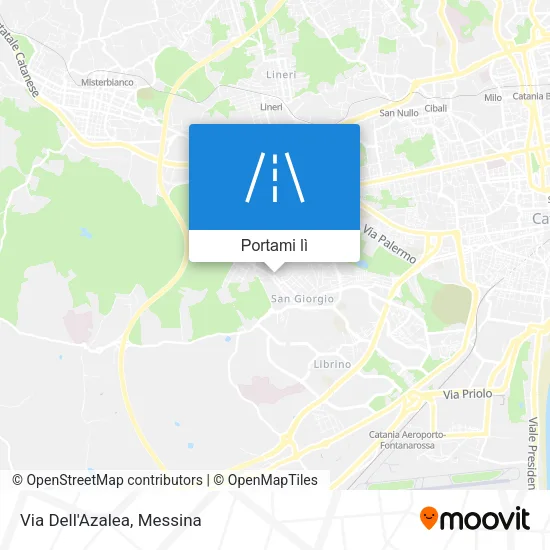 Mappa Via Dell'Azalea