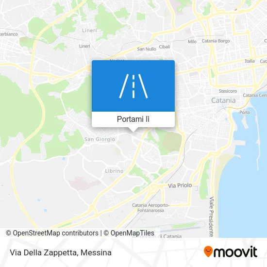 Mappa Via Della Zappetta