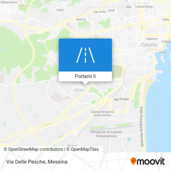 Mappa Via Delle Pesche