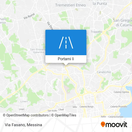 Mappa Via Fasano