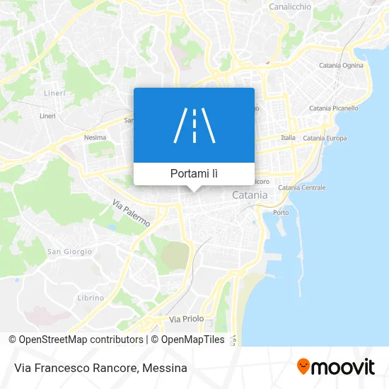 Mappa Via Francesco Rancore