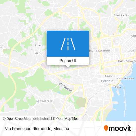 Mappa Via Francesco Rismondo