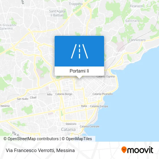Mappa Via Francesco Verrotti