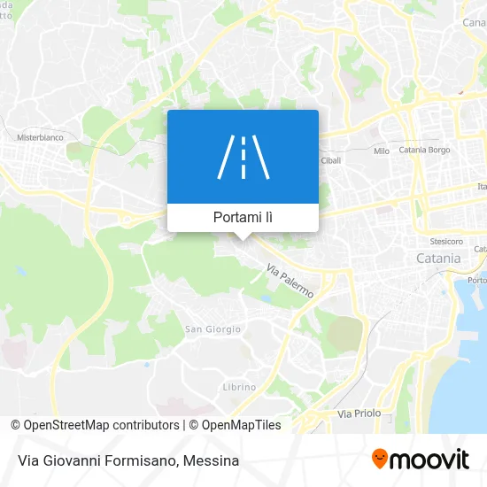 Mappa Via Giovanni Formisano