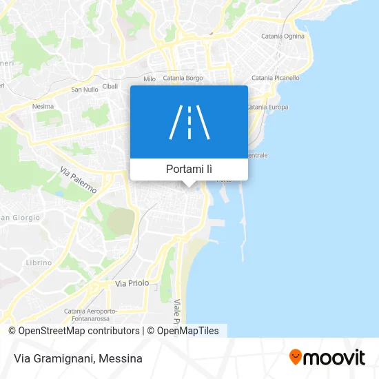 Mappa Via Gramignani