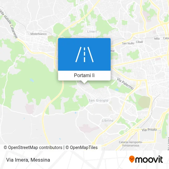 Mappa Via Imera