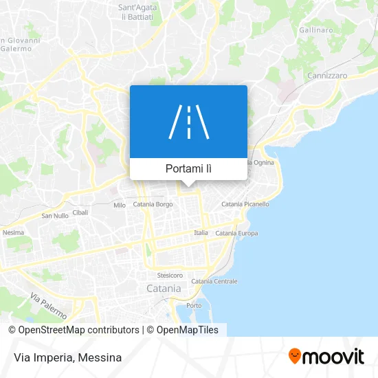 Mappa Via Imperia