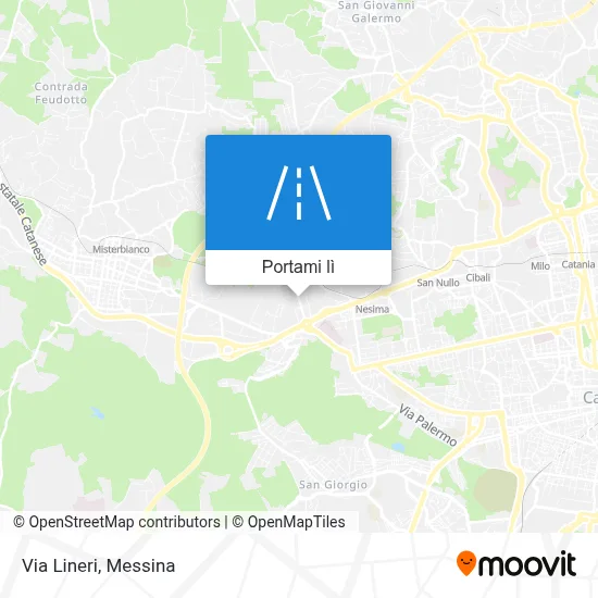 Mappa Via Lineri