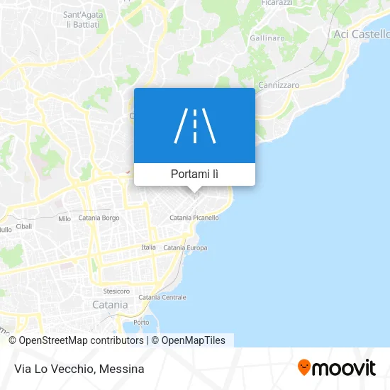 Mappa Via Lo Vecchio