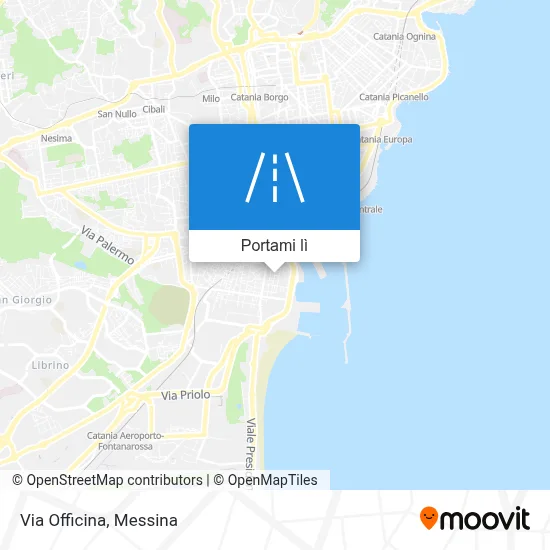 Mappa Via Officina