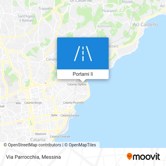 Mappa Via Parrocchia