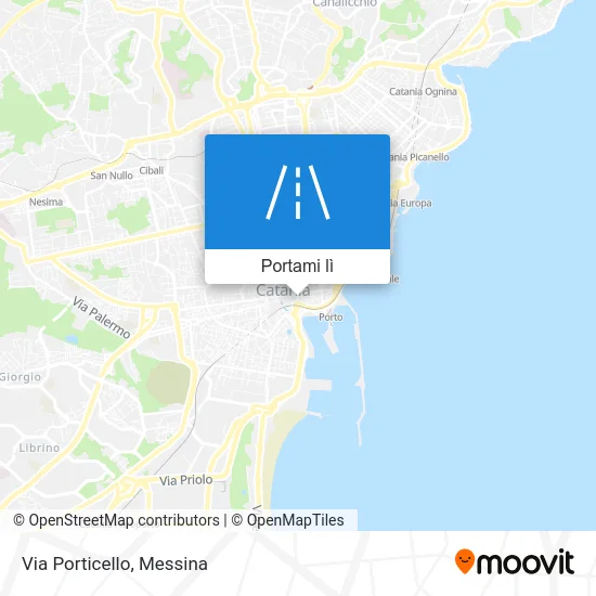 Mappa Via Porticello